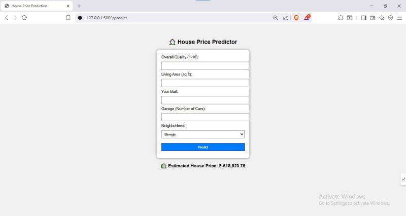 House Price Prediction